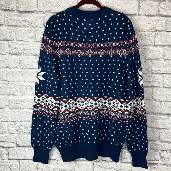 Tipsy Elves Reindeer Climax Ugly Sweater Men’s Size XL - Picture 7 of 7